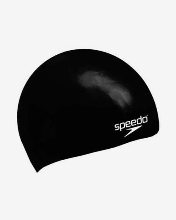Speedo Plain Formowana silikonowa nasadka w kolorze czarnym