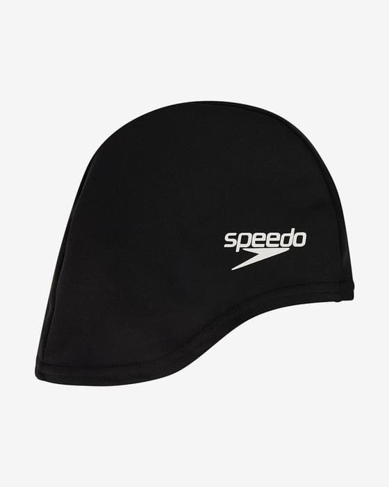 Badmuts Speedo Polyester Cap zwart kinderen