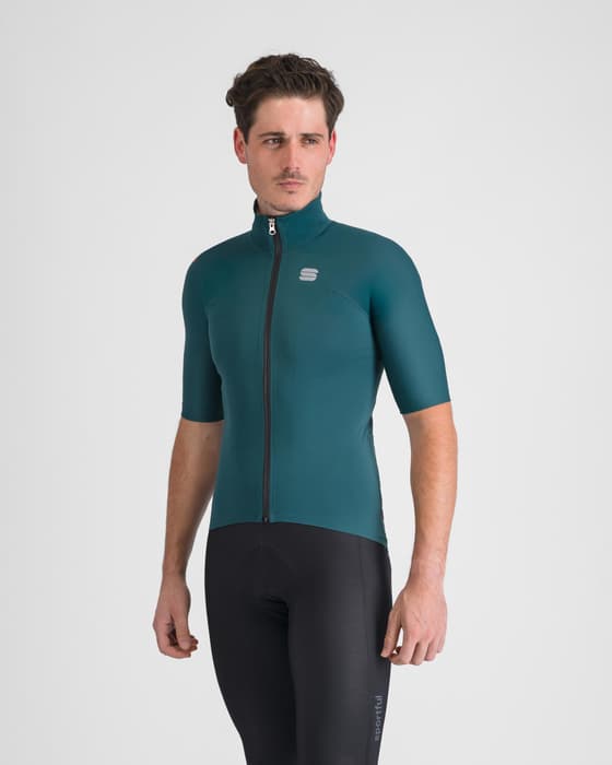 Maillot Sportful Fiandre Pro 2 Polartec manga corta azul