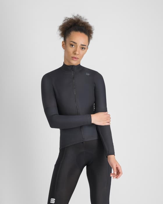 Maillot Sportful SRK Shift manga larga negro mujer