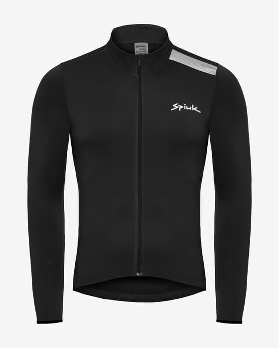 Maillot Spiuk Anatomic manga larga negro intenso