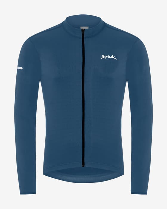 Maillot Spiuk Anatomic Pulse manga larga azul