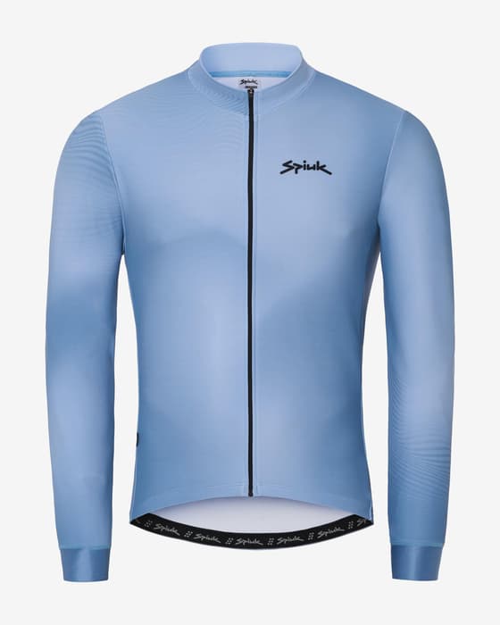 Maillot Spiuk Aunic manga larga azul