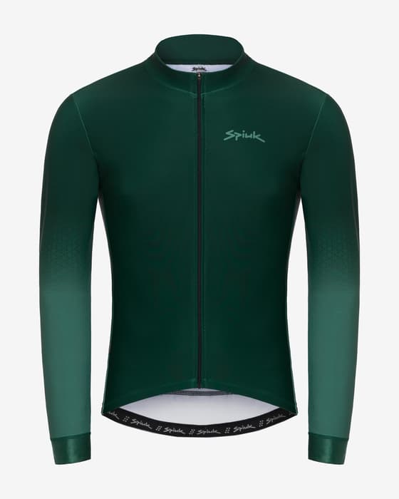 Maillot Spiuk Momentum manga larga verde negro