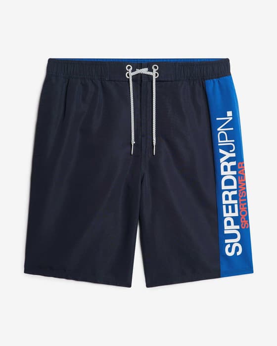 Bañador Superdry Sportswear azul marino