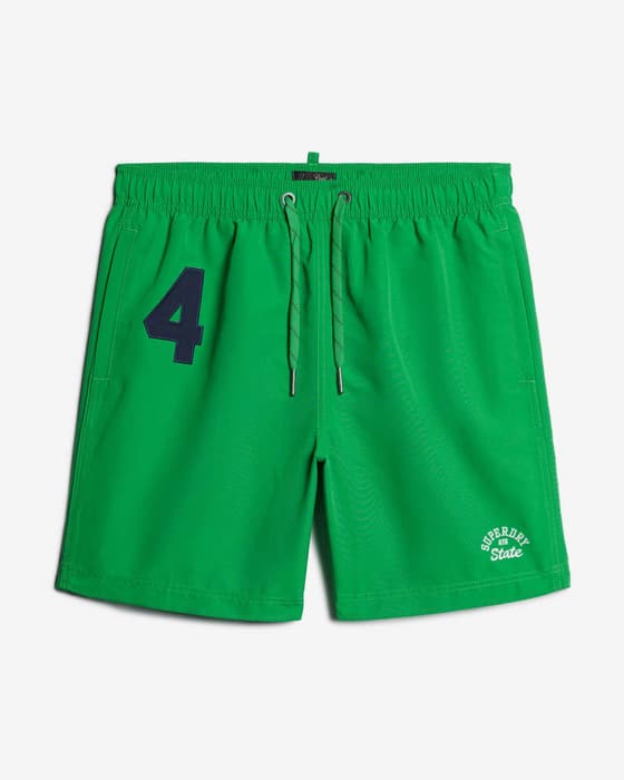 Bañador Superdry Vintage Loco 17 Inch verde azul marino