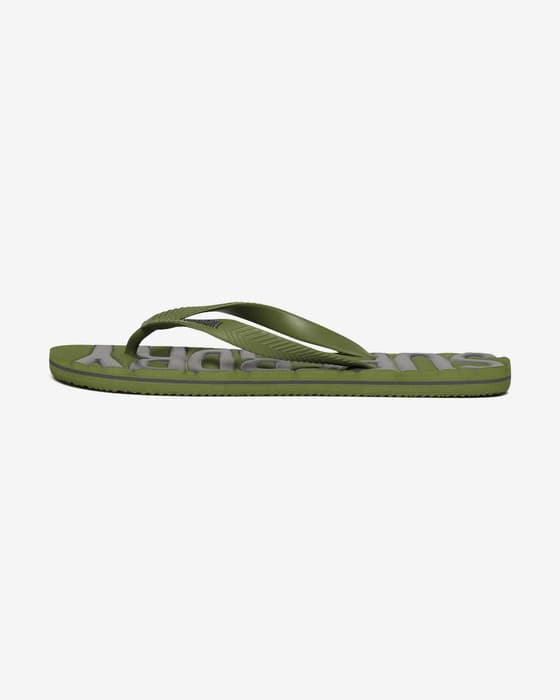 Superdry Vintage Vegan Flip-Flops grün