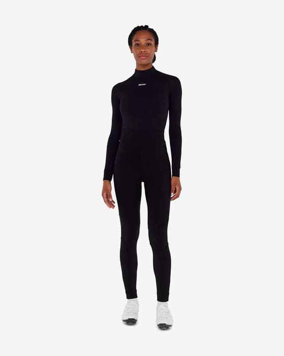 Santini RTR Cycling Tights Absolute Black Women