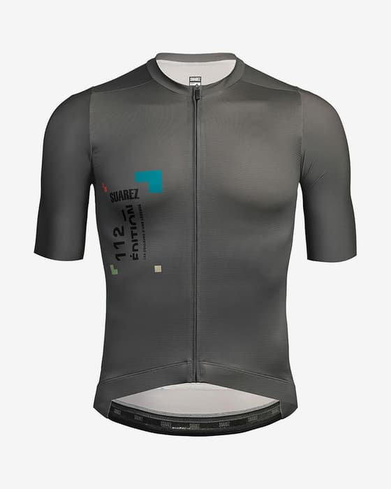 Maillot Suarez Tour de France 2025 manches courtes combiné