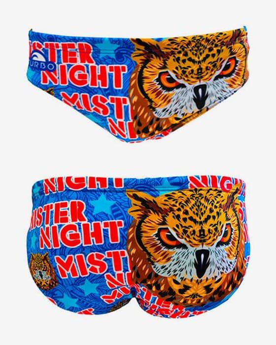 Maillot de bain de waterpolo Turbo Mister Night noir