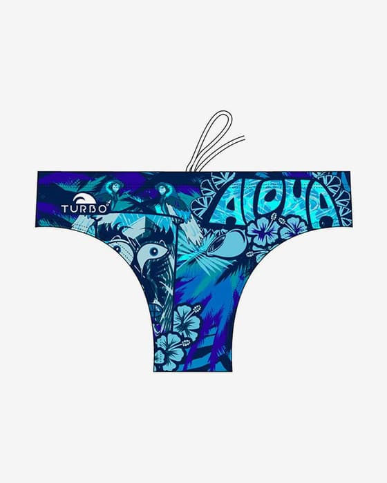 Maillot de waterpolo Turbo Aloha bleu