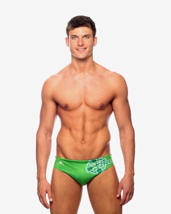 Maillot de bain de water-polo Turbo Eire vert