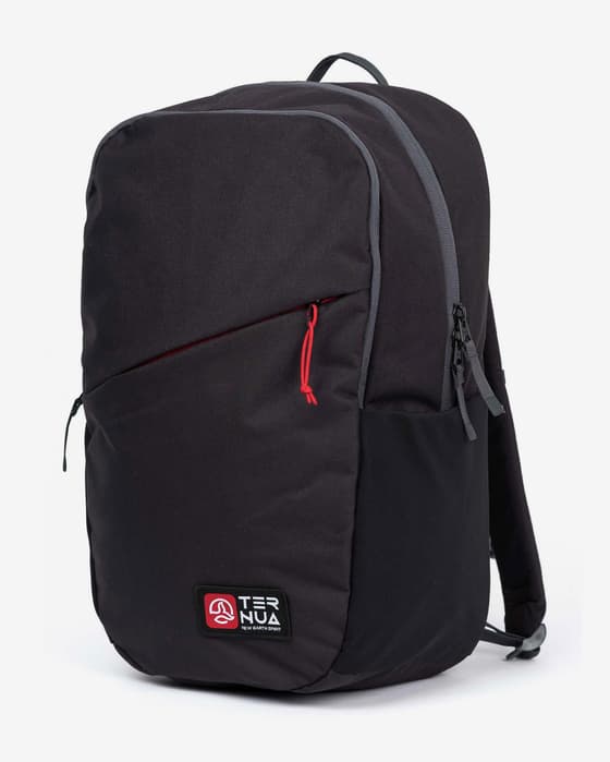 Mochila Ternua Red Bay 25L negro rojo