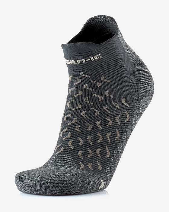 Therm-ic Outdoor Ultra Cool Ankle Socks Grey Brown
