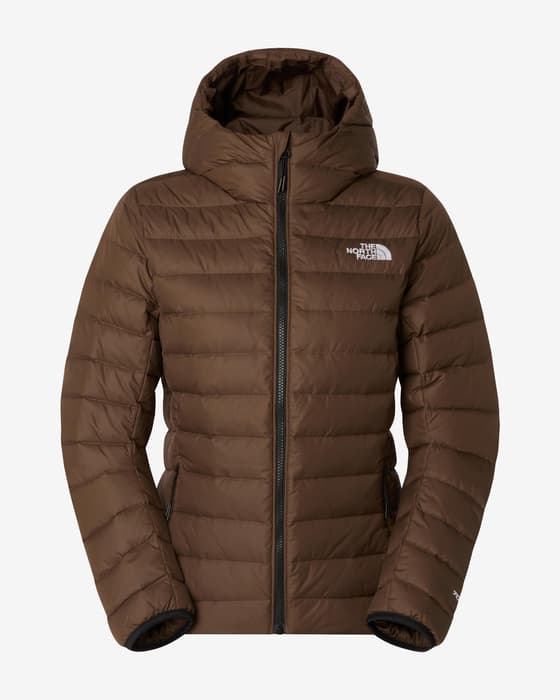 Chaqueta con capucha The North Face Classic Down marrón mujer