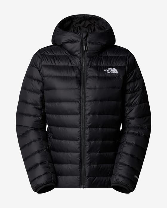 Chaqueta con capucha The North Face Classic Down negro mujer
