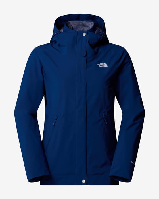 Chaqueta con capucha The North Face Inlux Insulated azul eléctrico mujer