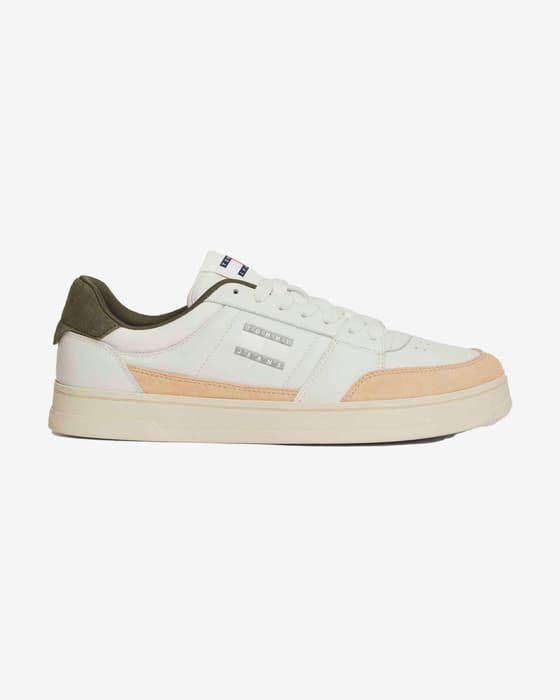 Zapatillas Tommy Jeans Greenwich Mix Media blanco puro beige