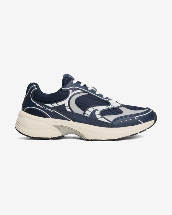 Zapatillas Tommy Jeans Archive25 azul marino blanco
