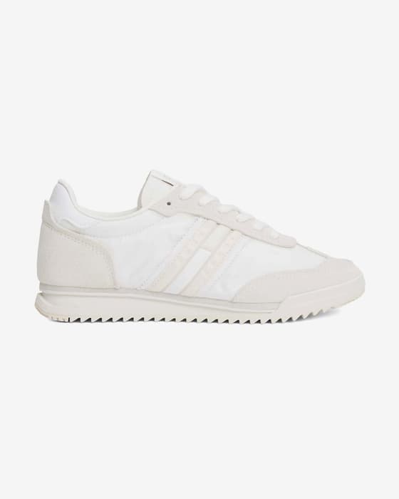 Zapatillas Tommy Jeans Retro Runner Cleated blanco puro mujer