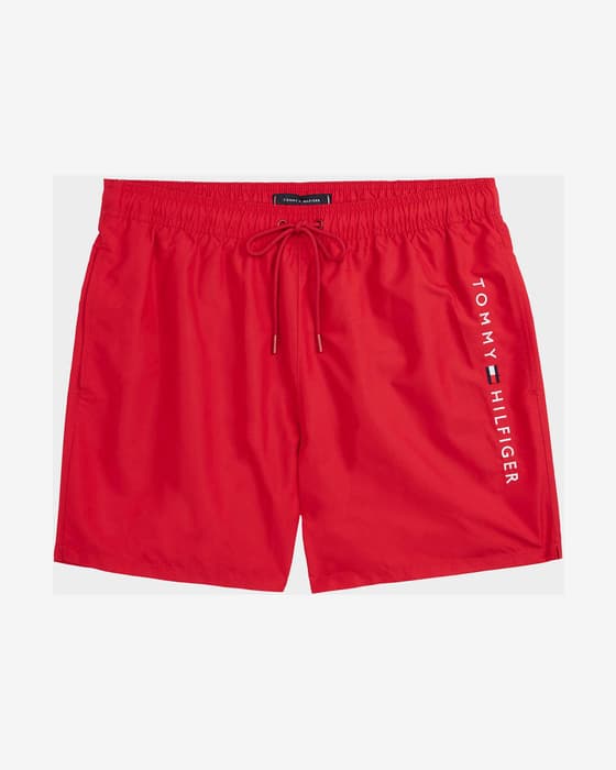 Maillot de bain Tommy Hilfiger Original Basic rouge intense