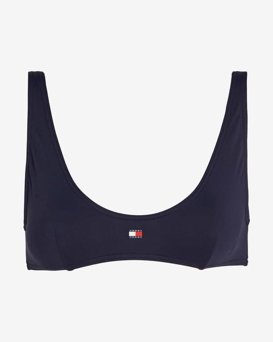 Top bikini Tommy Jeans Heritage Logo navy blue woman