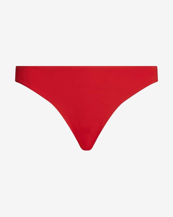 Braga bikini Tommy Hilfiger Monotype Logo rojo mujer
