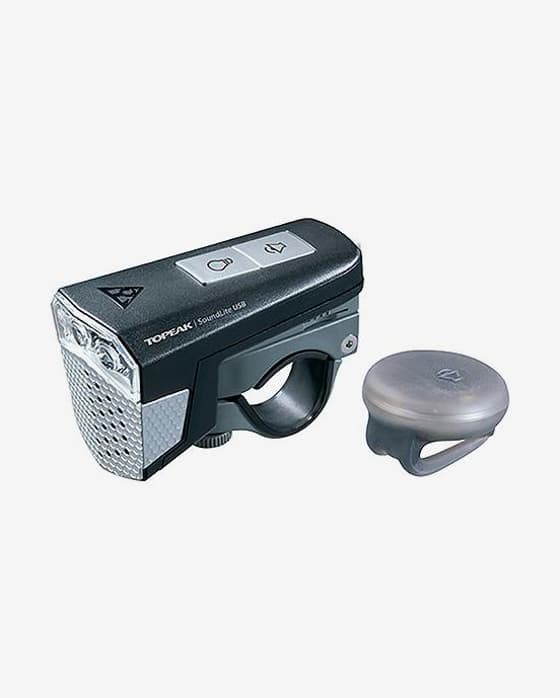 Luz delantera Topeak Soundlite USB con sensor de sonido