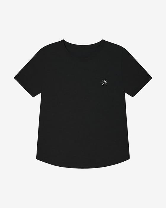 Camiseta Tropicfeel ProTravel manga corta negro mujer