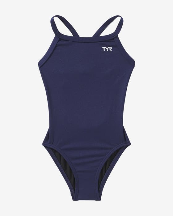 Maillot de bain TYR Durafast Elite Diamond bleu nuit femme
