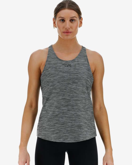 Camiseta TYR Solid Airtech tirantes gris mujer