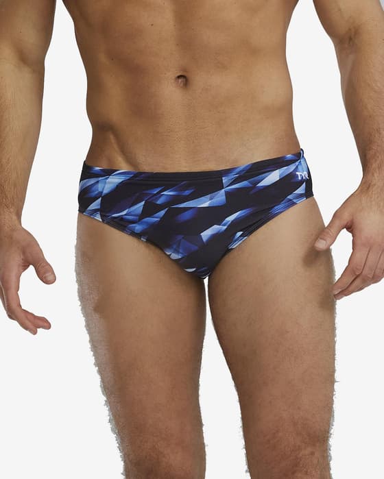 Maillot de bain TYR Durafast Elite Triadic Brief bleu nuit