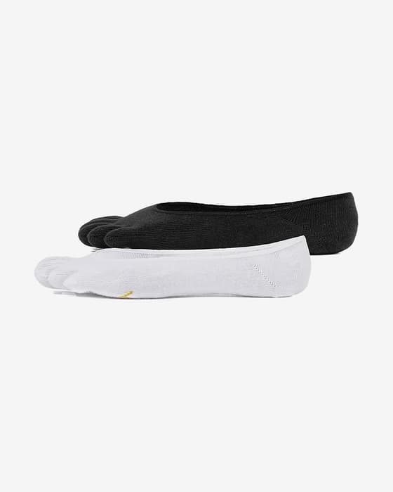 Calcetines Vibram Five Fingers 5TOE Ghost blanco negro