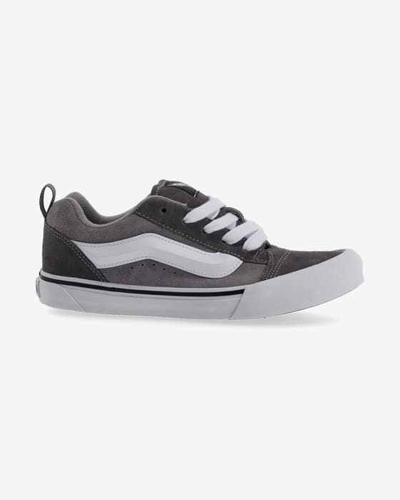 Vans Knu-Skool Shoes Grey White Kids