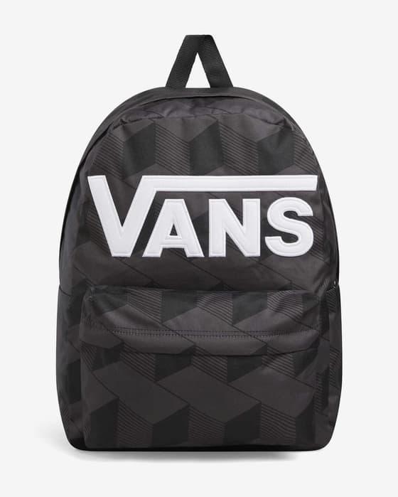 Zaino Vans Old Skool Drop V 22L nero carbone bianco