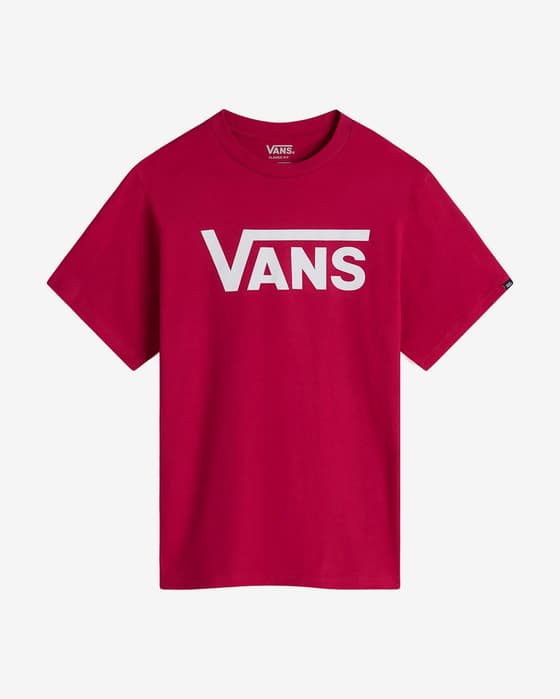 Vans Classic Short Sleeve T-shirt intense red white Kids
