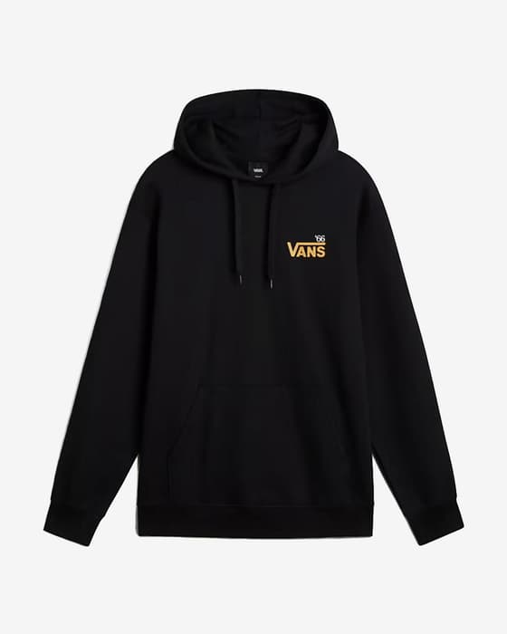 Sudadera con capucha Vans Posted Loose PO negro puro