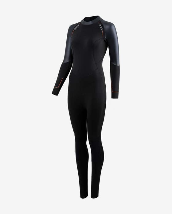 Traje de neopreno Zone3 Yulex negro mujer