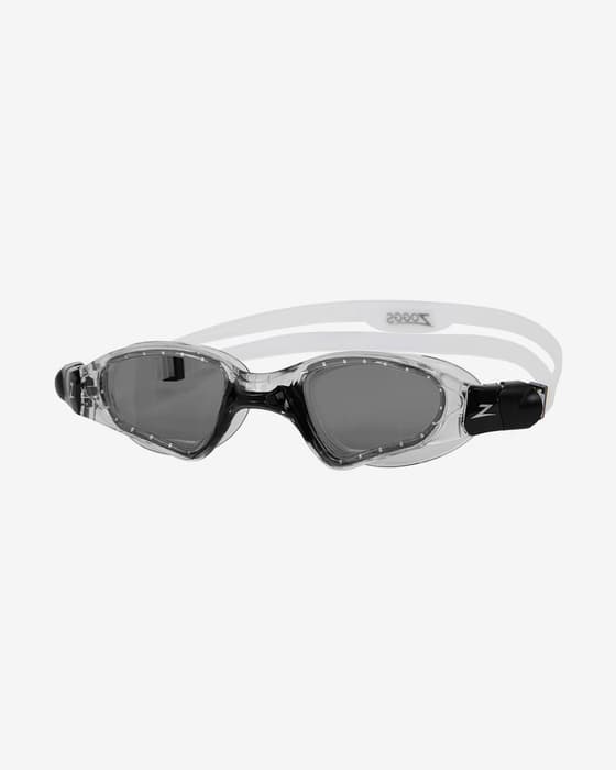Gafas de natación Zoggs Spectra blanco negro con lentes transparentes negro