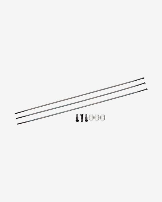 Replacement Zipp spokes for wheel 101 DS and 303 Clincher NDS 262mm black (3 pieces)