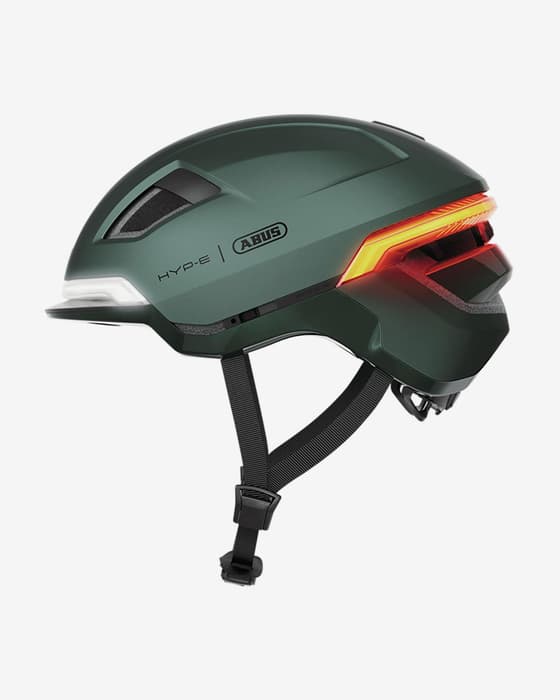 Casco Abus HYP-E verde oscuro