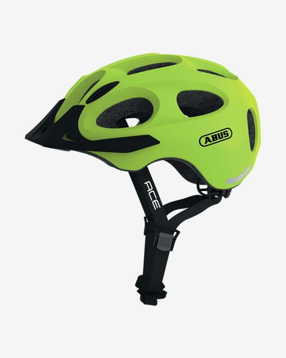 Casco Abus Youn-I Ace amarillo flúor