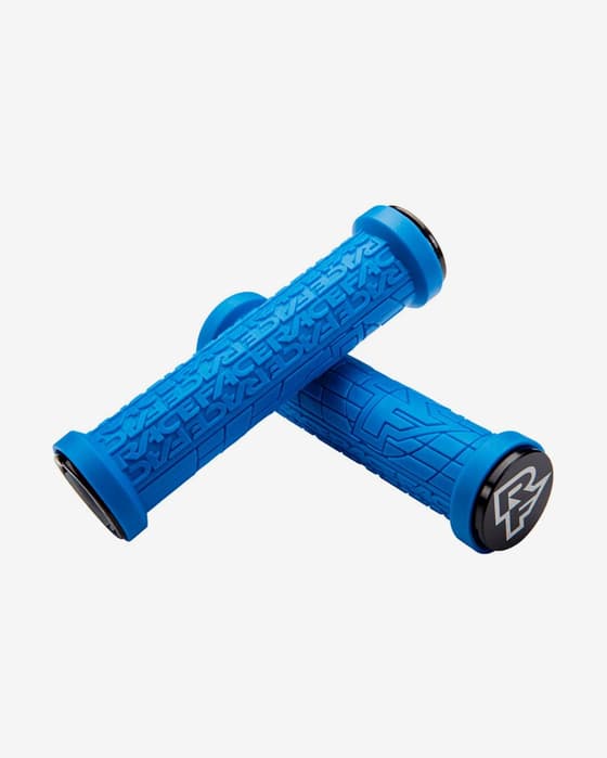 Puños Race Face Grippler Lock On 30 mm azul
