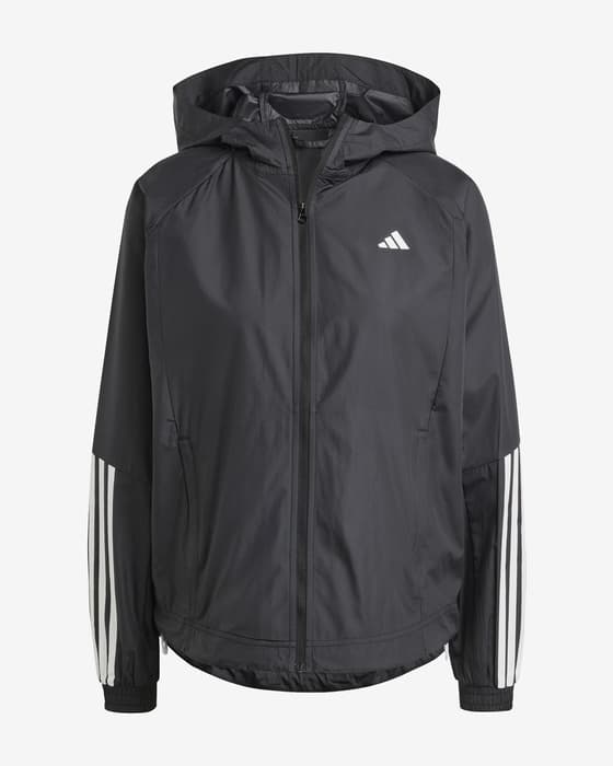 adidas WIND.RDY Hyperglam Windbreaker Jacket Pure Black White Women