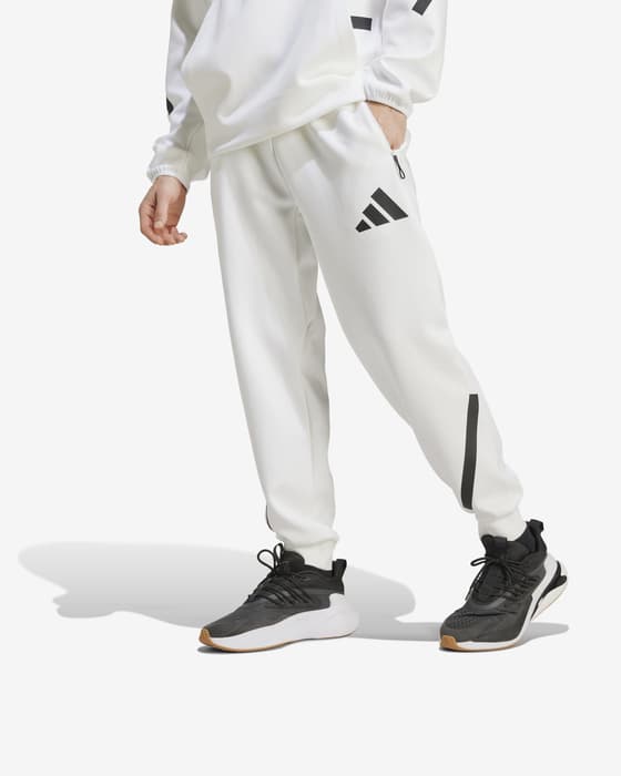 Pantalón largo adidas Z.N.E. New blanco puro negro