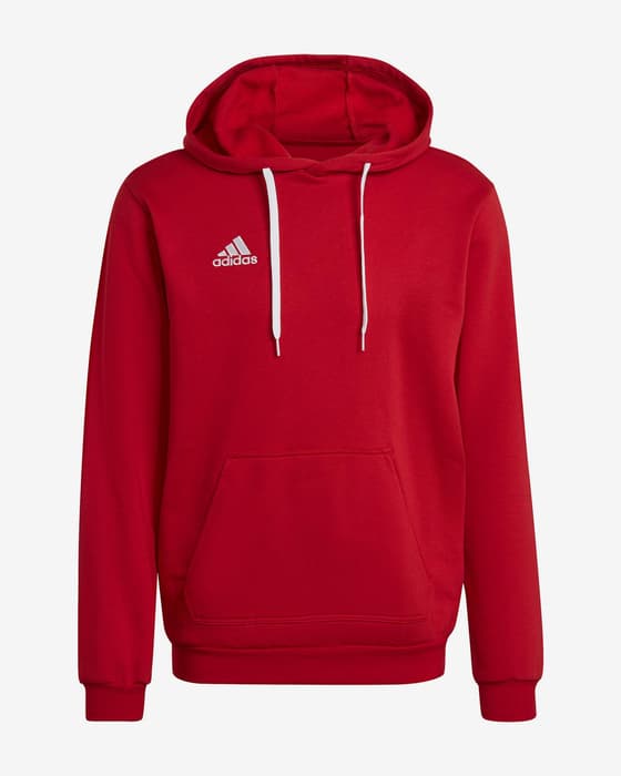 Sweatshirt com capucho adidas Entrada 22 vermelho