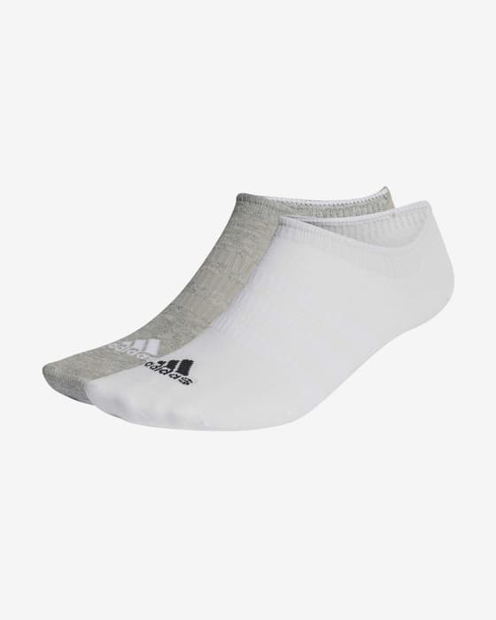 adidas Light and Light Socks Grey White (3 Pairs)