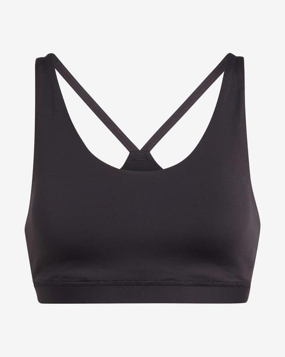adidas All Me Medium-Support beha puur zwart