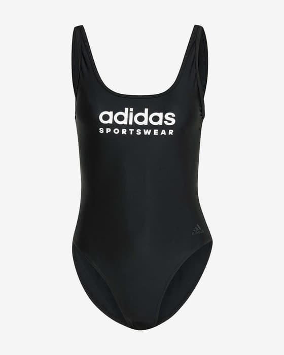 Bañador adidas Sportswear U-Back negro puro blanco mujer