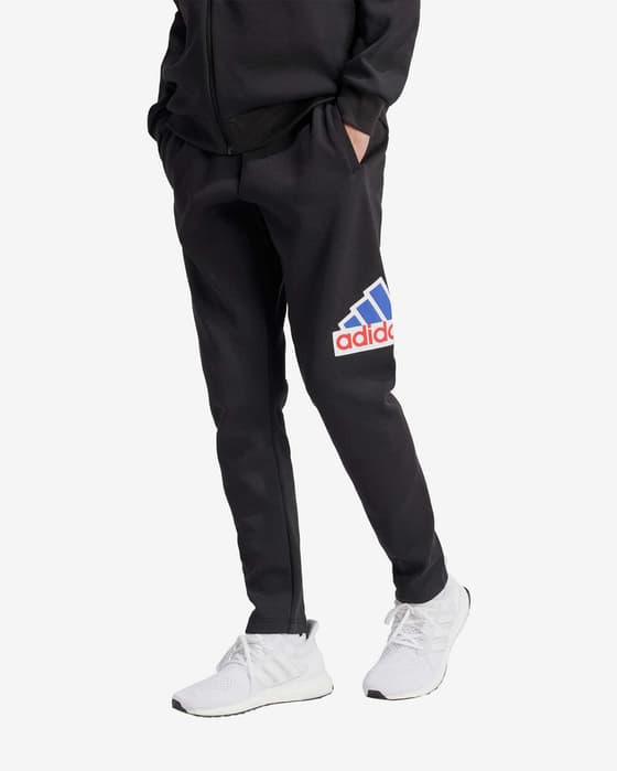 Pantalón largo adidas Bos negro